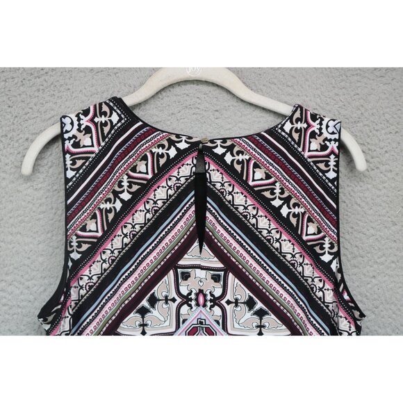 White House Black Market Sleeveless Reversable Midi Dress-Large-New w/Tags - Picture 12 of 16